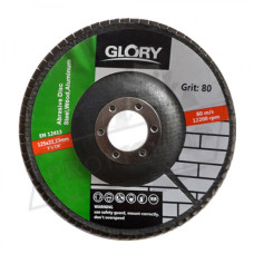 Ламелен диск за шлайфане на стомана ф125х22 Т29 A80 Glory