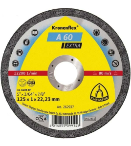 125х1 диск за рязане на INOX KLINGSPOR