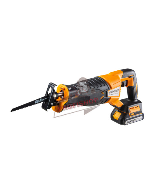 Акумулаторен саблен трион Baukraft BK-CRS34 Set, 18 V, 2 Ah, 25 мм, с батерия, зарядно и куфар 050602