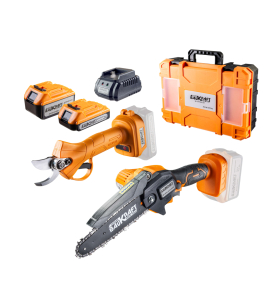 К-т Резачка 18V 150mm&amp;Лозарска ножица 4Ah2Ah куфар BK-GPPS25,075743 Baukraft