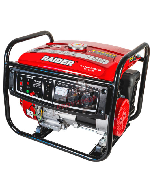Генератор за ток бензинов 2.8kW RD-GG25 Raider 090136