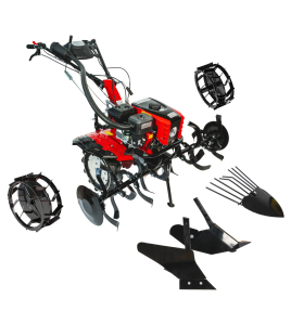 Бензинова мотофреза 7 к.с., 120 см, с инвентар, Raider RD-T13, 095115
