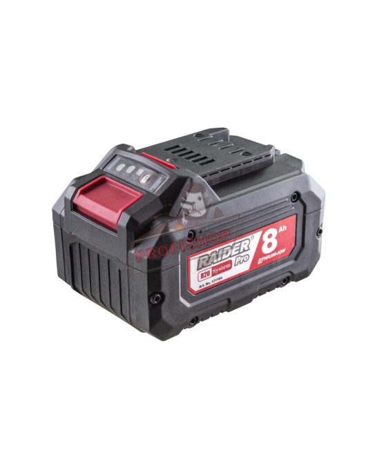 Акумулаторна батерия Raider R20, 20 V, 8 Ah, за серия RDP-R20 System, 131164