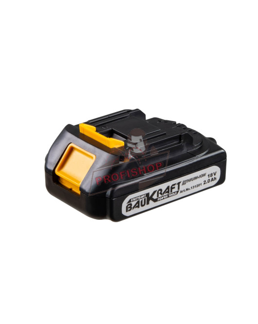 Акумулаторна батерия Baukraft, 18 V, 2 Ah 131201 Акумулаторна батерия Baukraft, 18 V, 2 Ah 131201