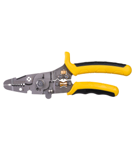 Мулти клещи за почистване на кабелна изол. и кримп.190mm TOPMASTER, 212703