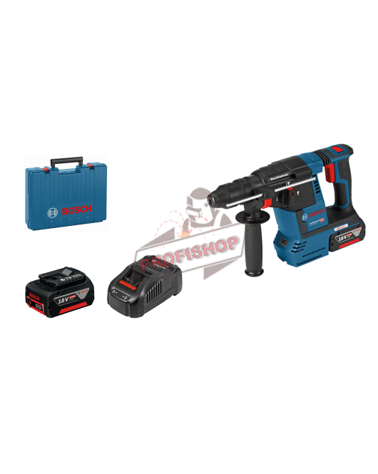 Акумулаторен перфоратор , GBH 18V-26 с 2 батерии 6 ah, зарядно и куфар, Bosch GAL 1880 CV, 0611909003 Акумулаторен перфоратор , GBH 18V-26 с 2 батерии 6 ah, зарядно и куфар, Bosch GAL 1880 CV, 0611909003