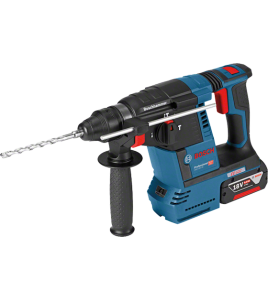Акумулаторен перфоратор , GBH 18V-26 с 2 батерии 6 ah, зарядно и куфар, Bosch GAL 1880 CV, 0611909003 