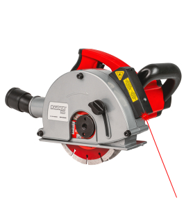 Фреза за канали 1.7kW 150mm 4cm 4диска лазер куфар RDP-WCH05, 020905