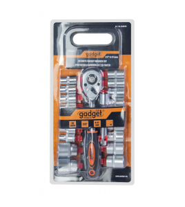 Тресчотка с вложки к-т 20 части 1/2" 8-27mm GD Gadget 330579