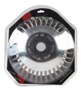 Четка телена за коса конусна плетена Ø200mm x Ø25.4mm RAIDER 110241