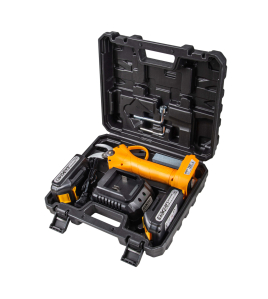 Акумулаторна лозарска ножица 18 V, 2x2 Ah, 25 мм, с батерии, зарядно и куфар, Baukraft BK-PSH03