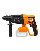 К-т акумулаторни ъглошлайф бормашина перфоратор Baukraft 18V, 2x4Ah и куфар BK-AGCDRH3