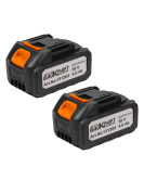 К-т акумулаторни ъглошлайф бормашина перфоратор Baukraft 18V, 2x4Ah и куфар BK-AGCDRH3