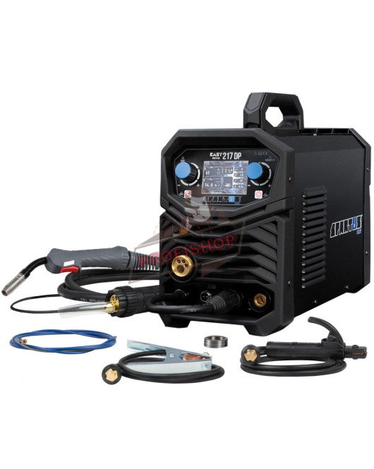 Заваръчен апарат EasyMIG 217DP SYNERGIC MIG WITH DUAL PULSE SPARTUS Заваръчен апарат EasyMIG 217DP SYNERGIC MIG WITH DUAL PULSE SPARTUS