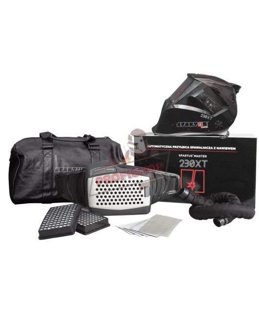 Заваръчен шлем фотосоларен с аспирация SPARTUS®Master 230XT ,080-10-230XTN Заваръчен шлем фотосоларен с аспирация SPARTUS®Master 230XT ,080-10-230XTN