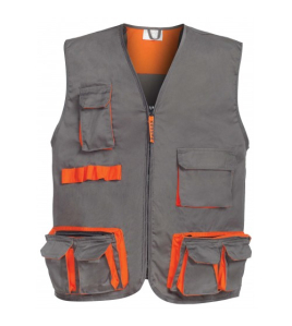 Работен елек SIGMA Vest | Тъмно сиво