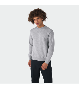 Блуза с дълъг ръкав B&amp;C collection Сив меланж цвят 100003