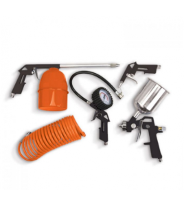 К-т за компресор с пистолет за боя DAEWOO 5pcs kit 