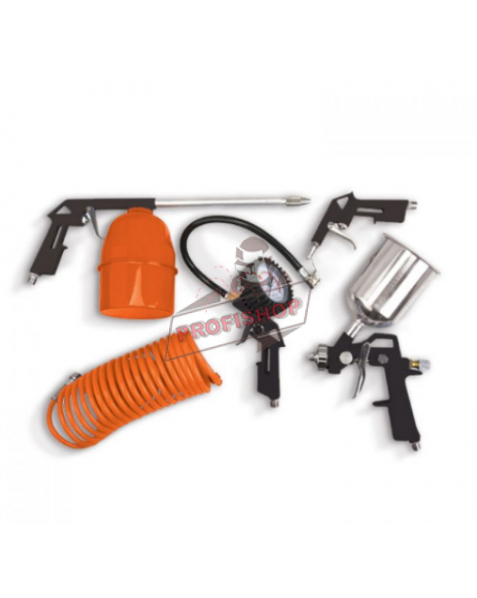 К-т за компресор с пистолет за боя DAEWOO 5pcs kit К-т за компресор с пистолет за боя DAEWOO 5pcs kit