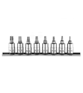 Комплект вложки с накрайник Torx Force, 8 броя
