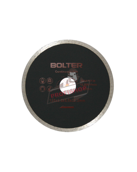 Диамантен диск за фаянс 125 mm BOLTER XG53157