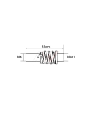 Дифузьор Дюзодържач за шланг 150 A SPARTUS NW15-30-006 