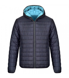 Ватирано яке с качулка APOLLO Jacket | Тъмно синьо