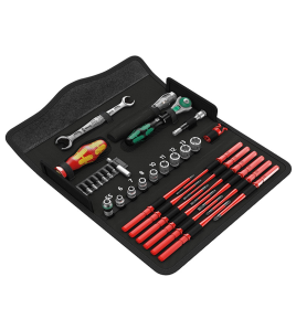 Отвертка със сменяеми накрайници Wera Kraftform Kompakt W 1 / SB/PH/PZ/TX 35 бр. /