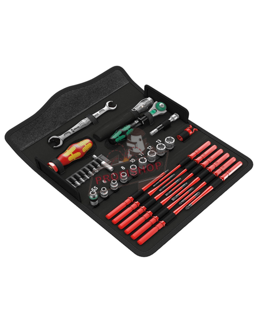 Отвертка със сменяеми накрайници Wera Kraftform Kompakt W 1 / SB/PH/PZ/TX 35 бр. / Отвертка със сменяеми накрайници Wera Kraftform Kompakt W 1 / SB/PH/PZ/TX 35 бр. /