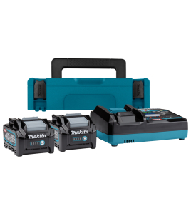 Комплект 2 батерии и бързо зарядно Makita 191J97-1, XGT, 2x40 V, 2x4 Ah