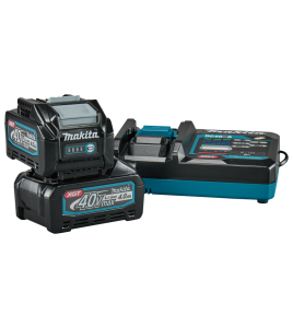 Комплект батерии и зарядно, XGT, 2x40 V, 2x4 Ah, Makita 191L77-9