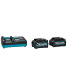 Комплект батерии и зарядно, XGT, 2x40 V, 2x4 Ah, Makita 191L77-9 Комплект батерии и зарядно, XGT, 2x40 V, 2x4 Ah, Makita 191L77-9