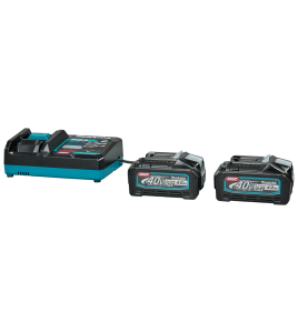 Комплект батерии и зарядно, XGT, 2x40 V, 2x4 Ah, Makita 191L77-9