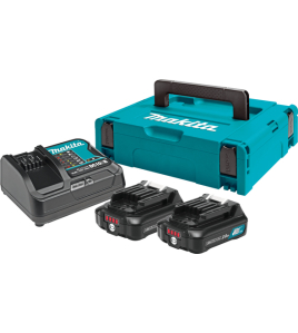 Комплект батерии със зарядно CXT, 2x12 V, 2x2 Ah , Makita MKP1SA122