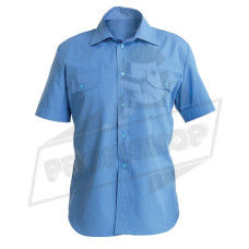 Риза с къс ръкав SENTINEL | Синьо