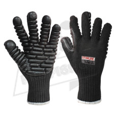 Работни ръкавици антивибрационни VIBRA | Черно