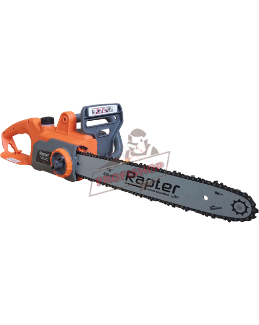 Електрическа резачка за дърва Rapter RR ECS-102, 2400 W, 40 см, RR44195 + предпазни очила с рамки