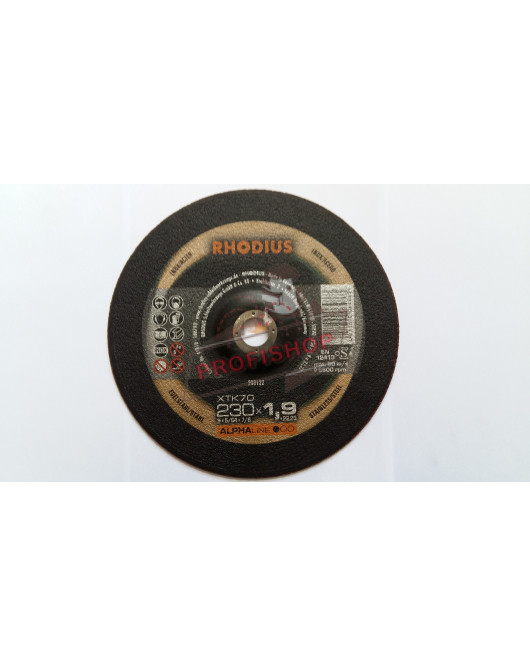 230х1,9 диск за рязане на INOX RHODIUS