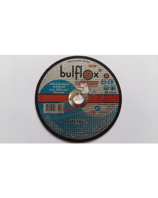 180х3 диск за рязане на метал BULFLEX
