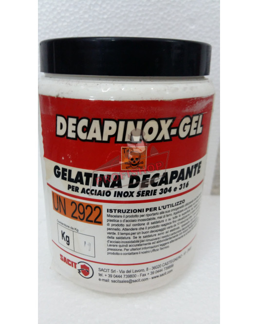 Паста за INOX DECAPINOX-GEL 1кг.