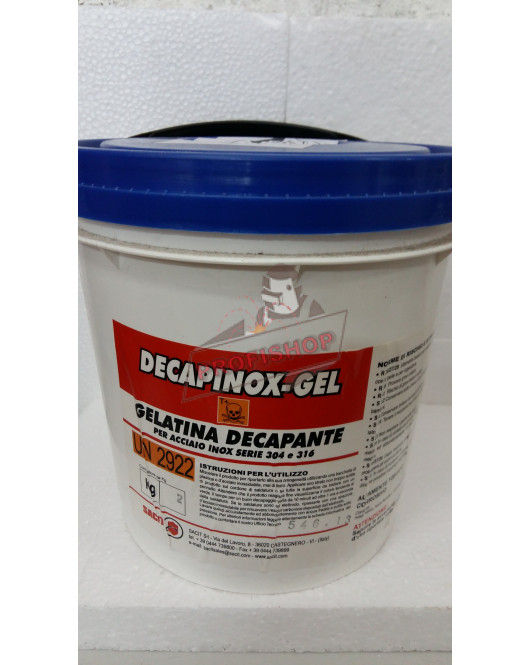 Паста за INOX DECAPINOX-GEL 2кг.