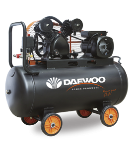  Бутален ремъченкомпресор DAEWOO 2HP 1,5KW, 100l, 8 bar DAAC 100C V TYPE 