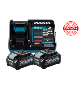 Комплект 2 батерии и бързо зарядно Makita 191V6-0, XGT, 2x40 V, 2x5 Ah