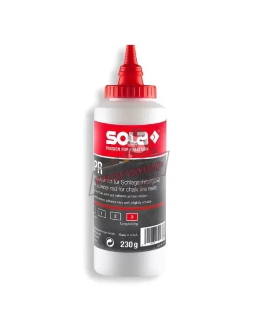 Боя за чертилки SOLA CPR, 230 г, червена 66152101 Боя за чертилки SOLA CPR, 230 г, червена 66152101