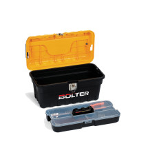 Кутия за инструменти Bolter с метални закопчалки и вътрешен органайзер 18'' /458x247x233 mm/