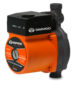 Циркулационна помпа DAEWOO 100 W, 1.5 м³/ч, 9 м DAEPRES100