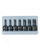 Вложки 1/2'' ударни комплект (Т30-Т70) Torx 7 части , FORCE JN10564/ 4078 Вложки 1/2'' ударни комплект (Т30-Т70) Torx 7 части , FORCE JN10564/ 4078