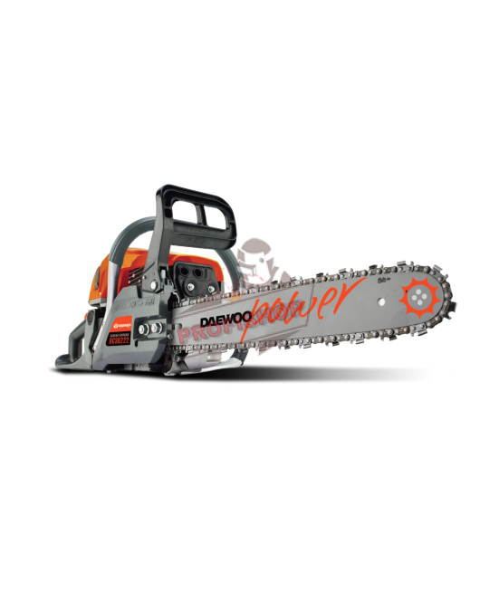 Моторен трион Daewoo 2,4 kW, 3.3 hp, 22' DCS6222 + подарък Двутактово масло, работни ръкавици и предпазни очила