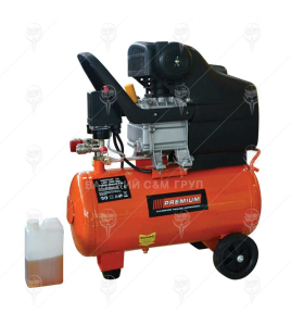 Компресор 24л 1.1kW 8 bar PREMIUM