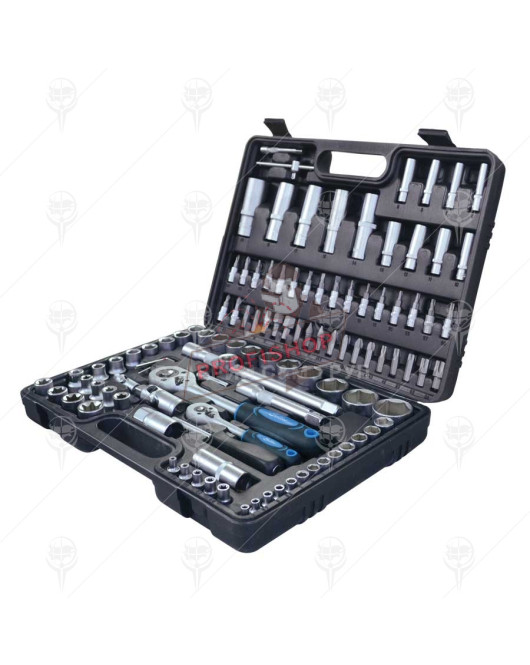 Гедоре 1/2"-1/4" 108 части Solleo Гедоре 1/2"-1/4" 108 части Solleo